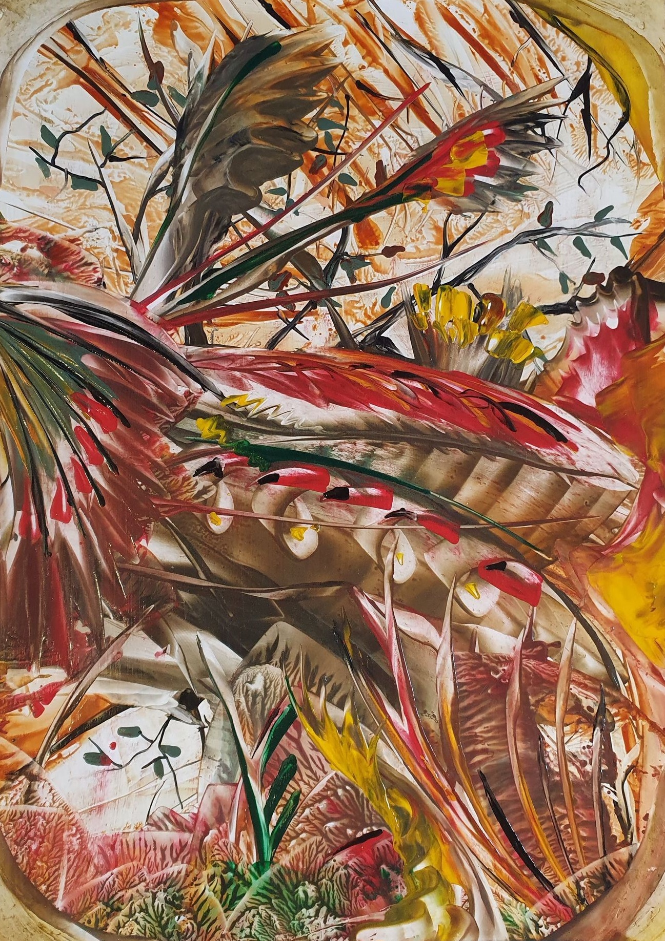Eva Mikletičová "ENKAUSTIKA 1"